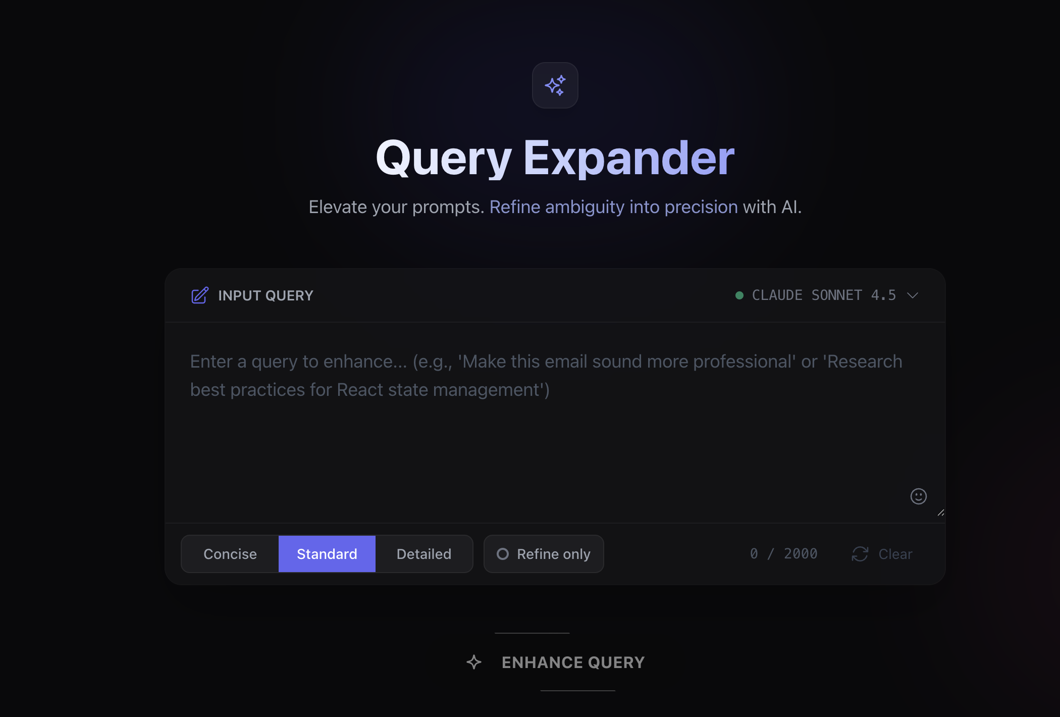 プロンプト拡張ツール「Query Expander」を作った